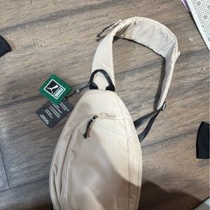 Puma Cream Crossbody Bag